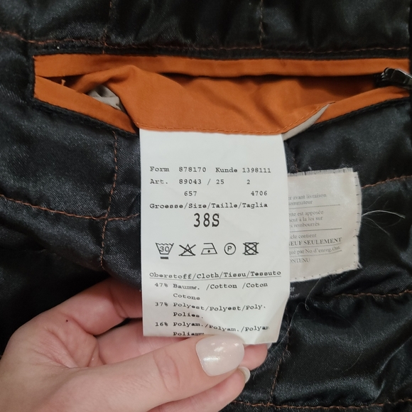 Bugatti Gore-tex; Vintage Rust Orange Jacket Coat - Picture 12 of 14